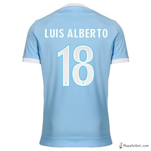 Camiseta Lazio Replica Primera Ropa Luis Alberto 2017/18